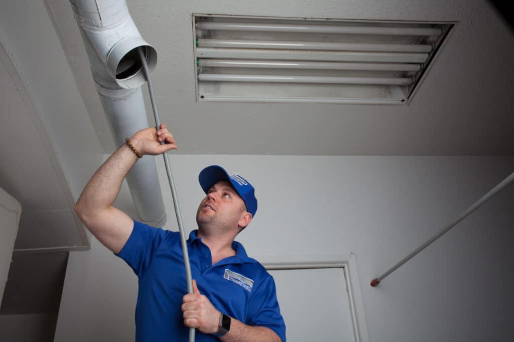 Dryer air sale vent cleaning