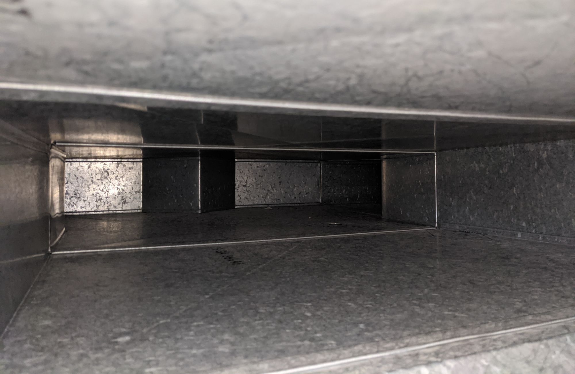 cleaned air duct for allergies