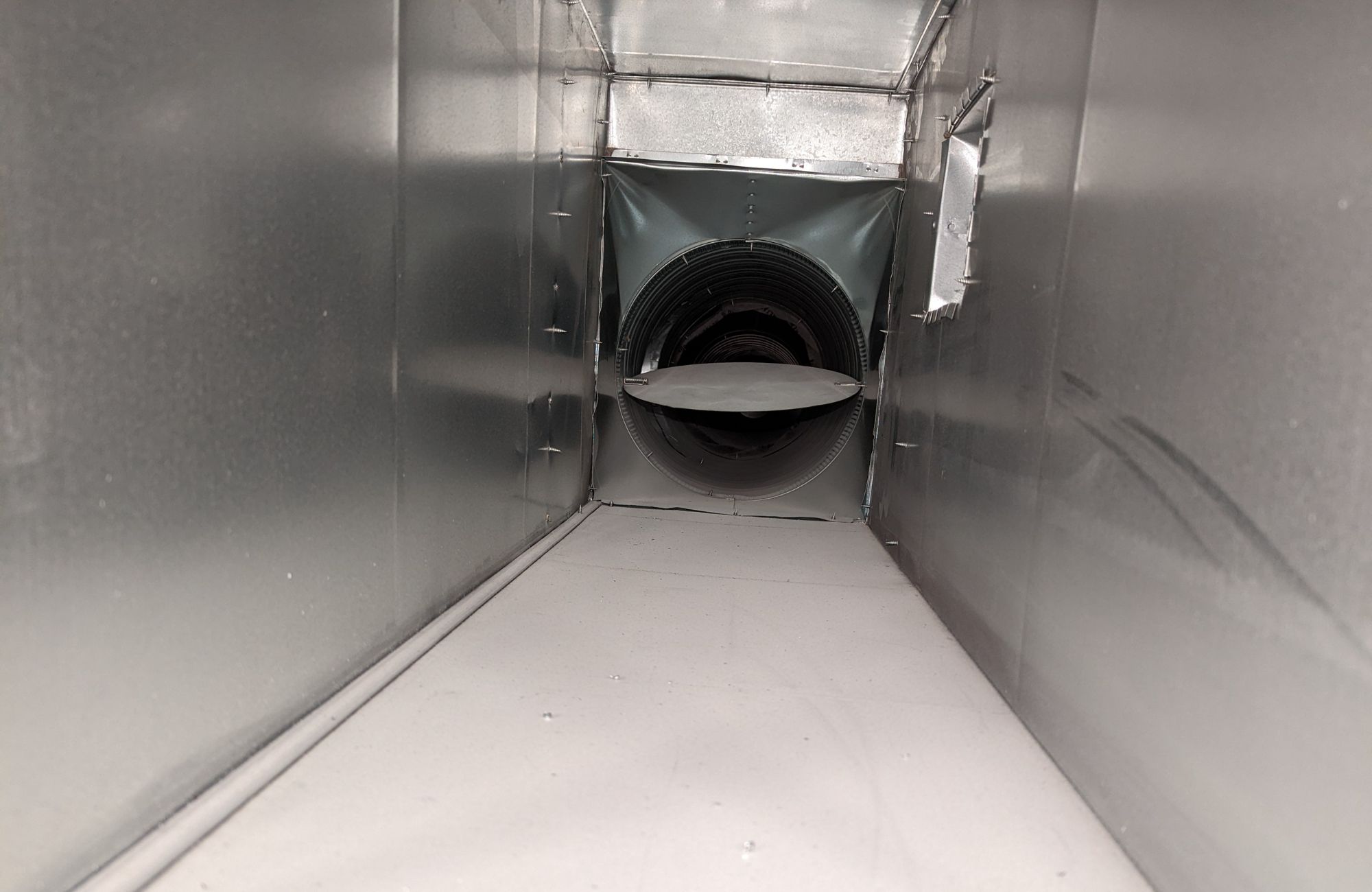 cleaned air duct for family