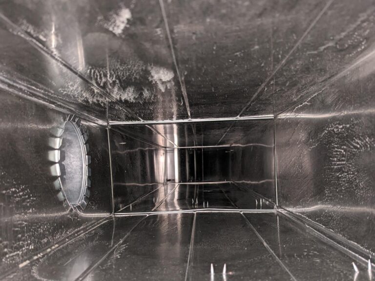 cleaned furnace and air duct